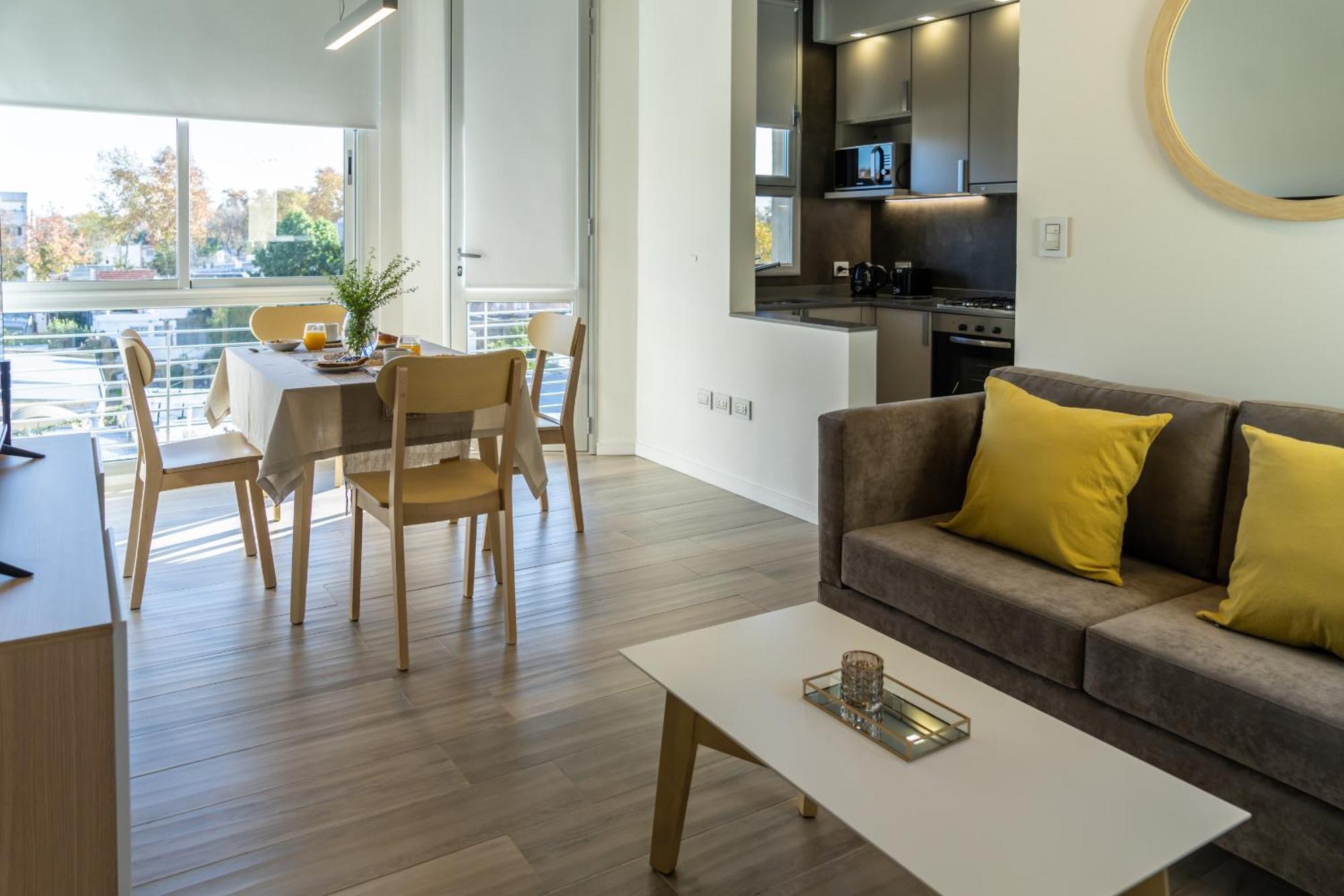 Espacio Terra Apartamentos Хунин Экстерьер фото